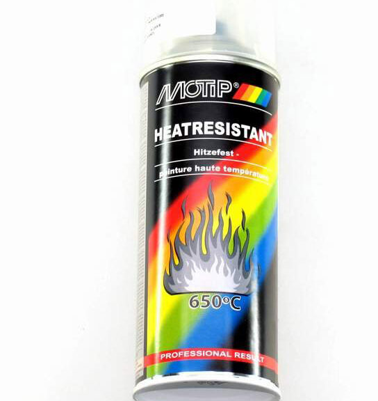 Spuitbus 400ml Hittebestendig Blank