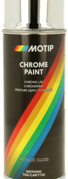 Spuitbus 400ml Chroom
