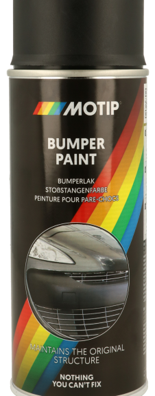 Spuitbus 400ml Bumperspray Zwart