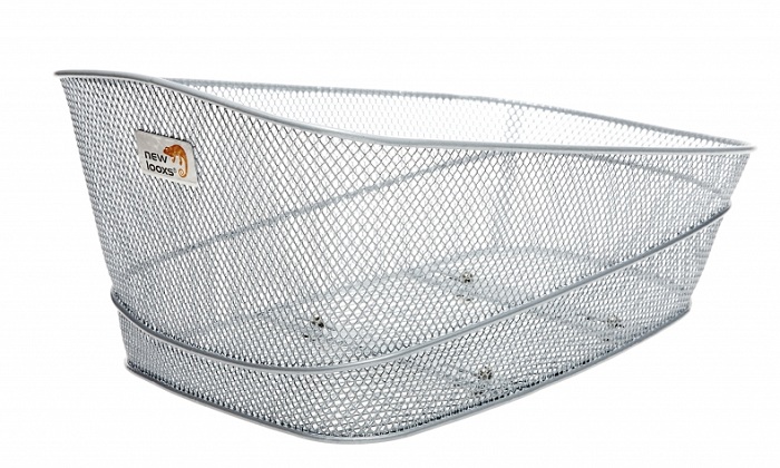 Fietsmand New Looxs Stresa 22 liter 42 x 33 x 20 cm - zilver