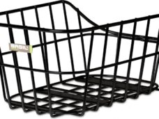 Fietsmand Basil Cento met dragerbevestiging 45 x 33 x 21 cm - zwart
