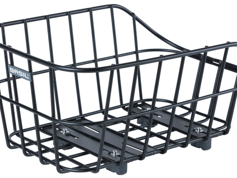 Fietsmand Basil Cento met WSL-systeem 22 liter 45 x 32 x 21 cm - mat zwart