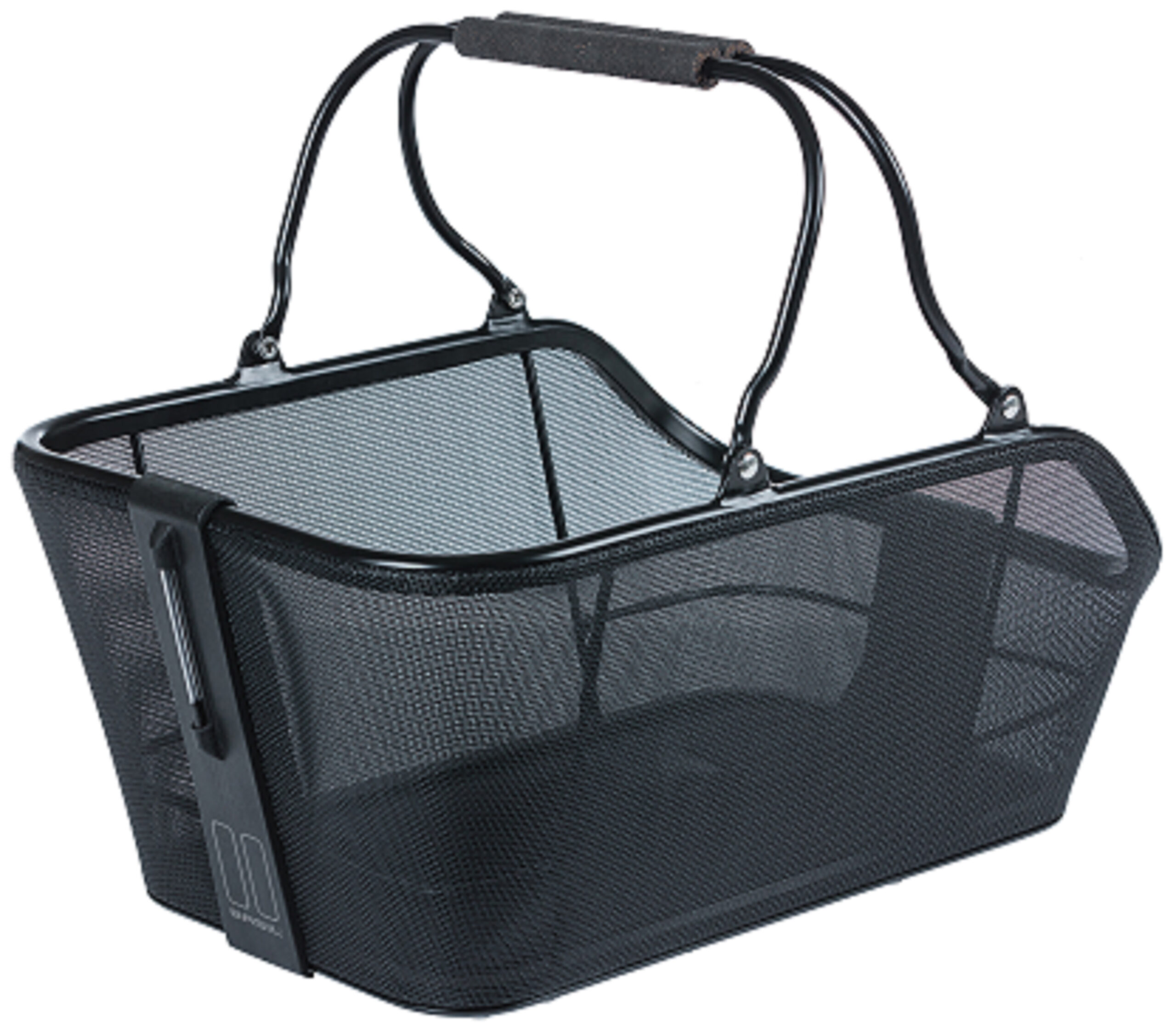 Fietsmand Basil Cento Tech Fiber Nordlicht (met MIK-adapterplaat) - solid zwart - Afbeelding 8