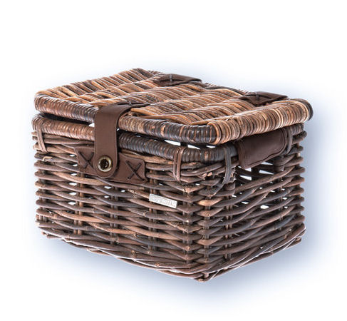 Rotan fietsmand Basil Denton Small 35 x 24 x 20 cm - nature brown