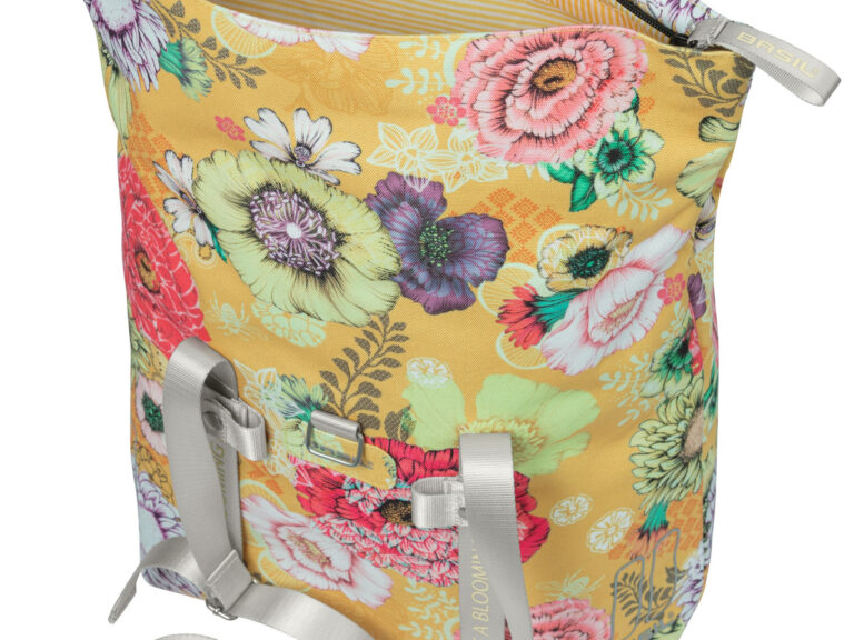 Fietstas Basil Bloom Field Shopper 20 liter 30 x 15 x 38 cm - honey yellow