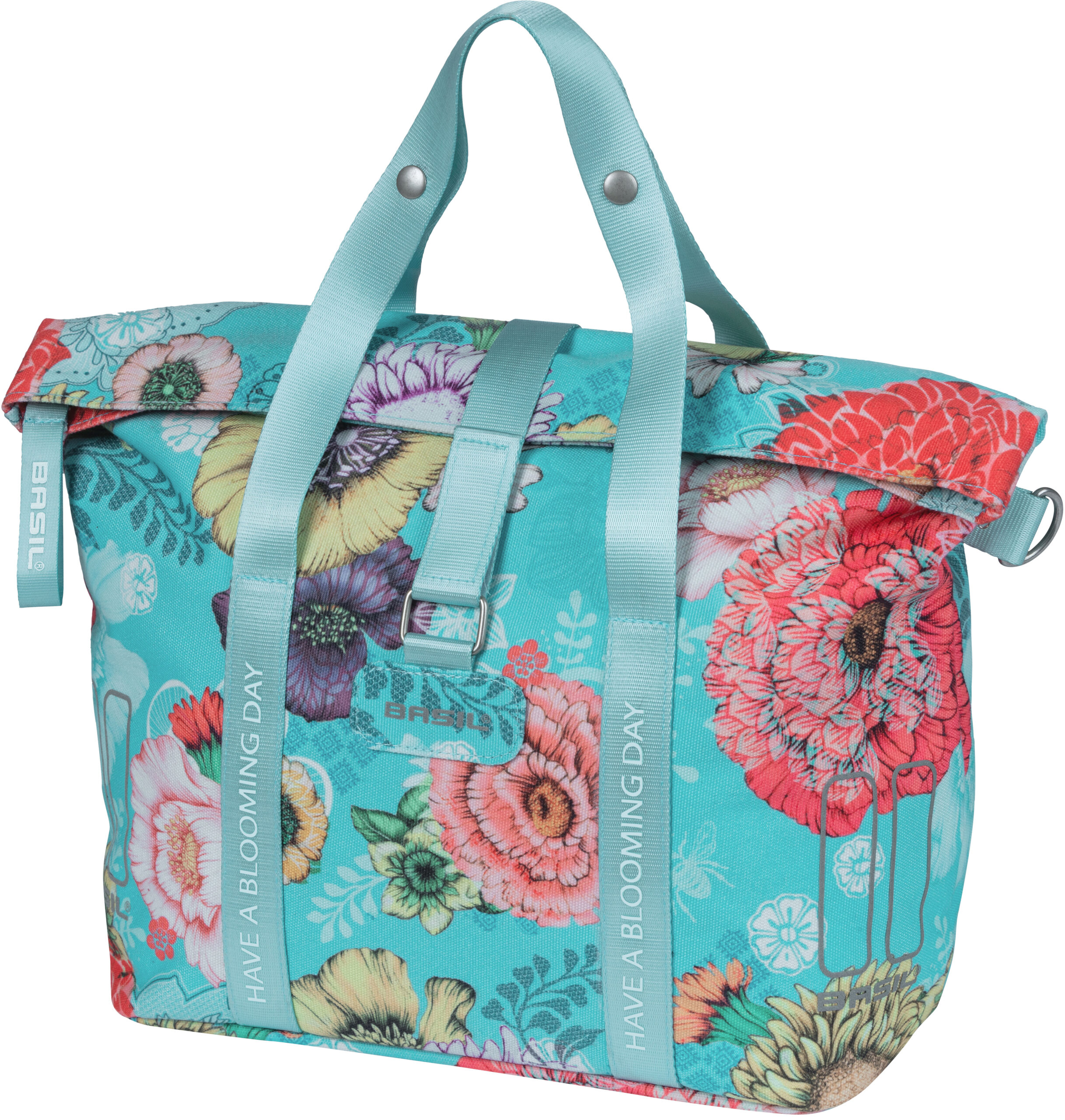 Stuurtas Basil Bloom Field KF-hook 11 liter 29 x 15 x 26 cm - sky blue - Afbeelding 5