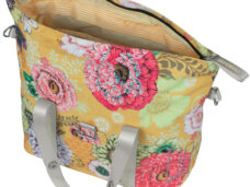 Fietstas Basil Bloom Field MIK (met KF-hook) 11 liter 29 x 15 x 28 cm - honey yellow
