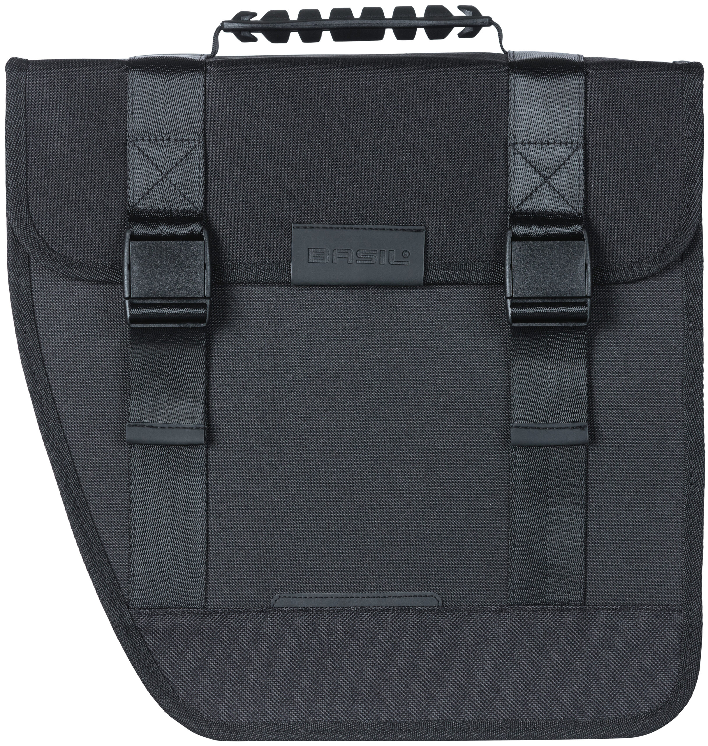 Fietstas Basil Tour Single Left 14 liter 34 x 14 x 34 cm - zwart