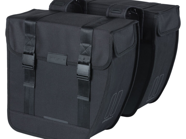 Dubbele fietstas Basil Tour Double XL 35 liter 34 x 14 x 35 cm - zwart