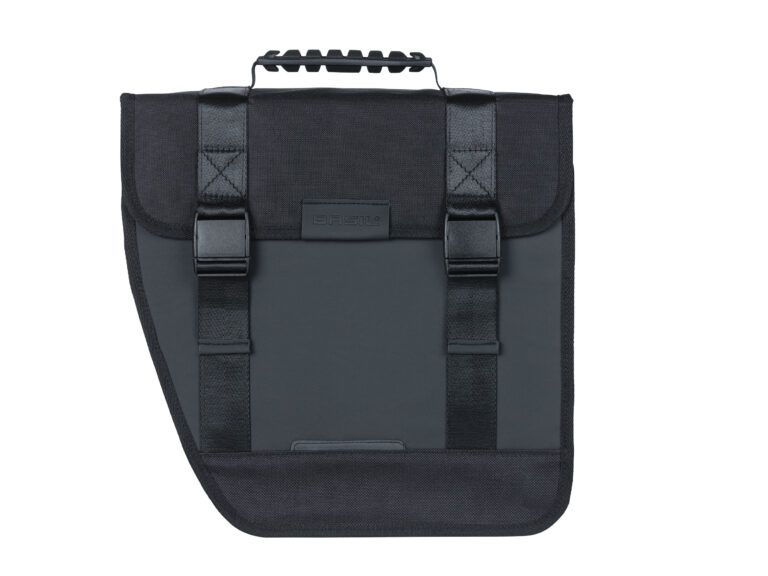 Fietstas Basil Tour Waterproof Left 14 liter 34 x 14 x 34 cm  - zwart