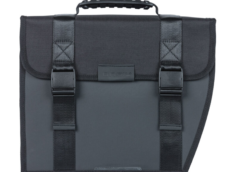 Fietstas Basil Tour Waterproof Right 14 liter 34 x 14 x 34 cm  - zwart
