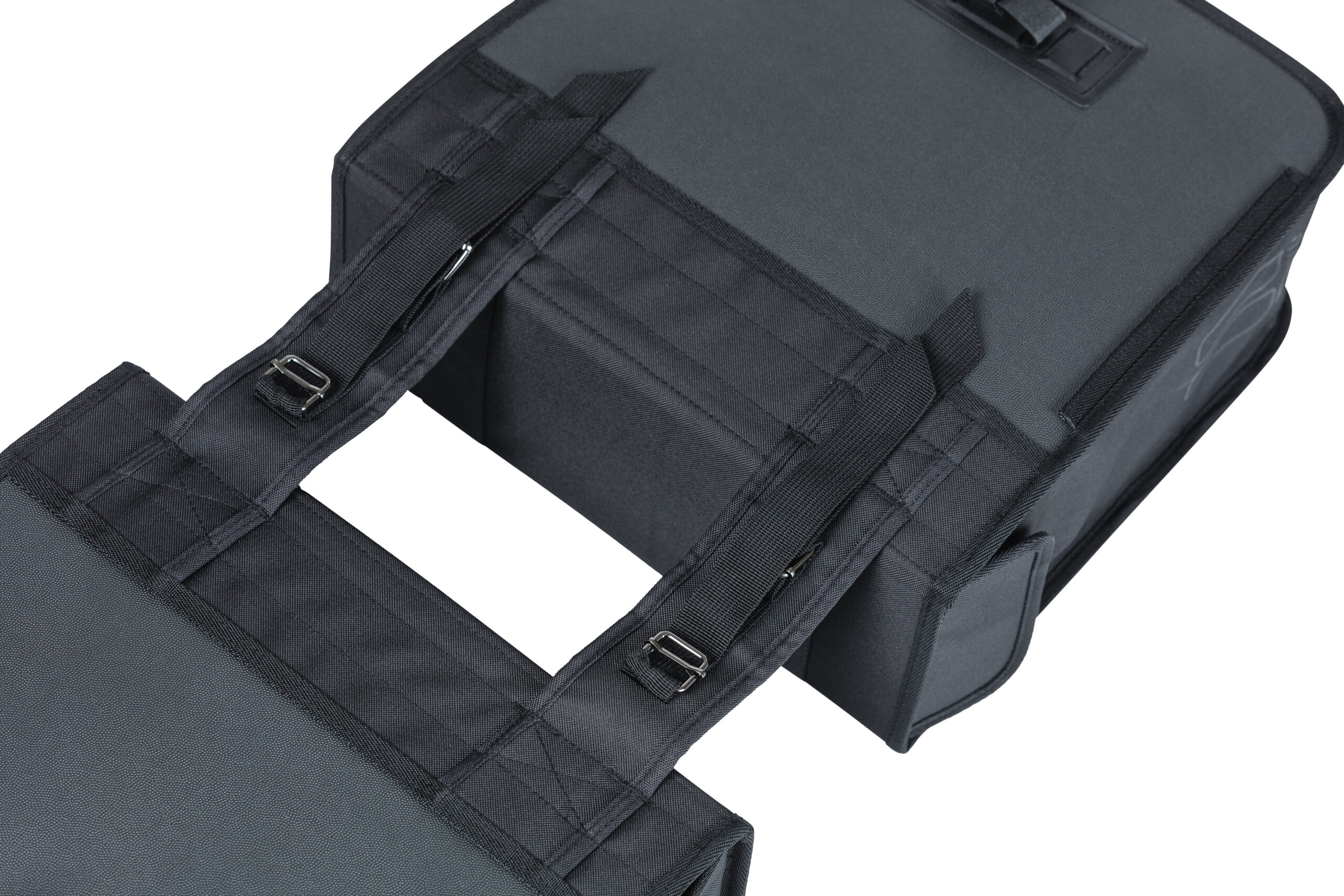 Dubbele fietstas Basil Tour Waterproof 28 liter 34 x 14 x 34 cm - zwart - Afbeelding 3