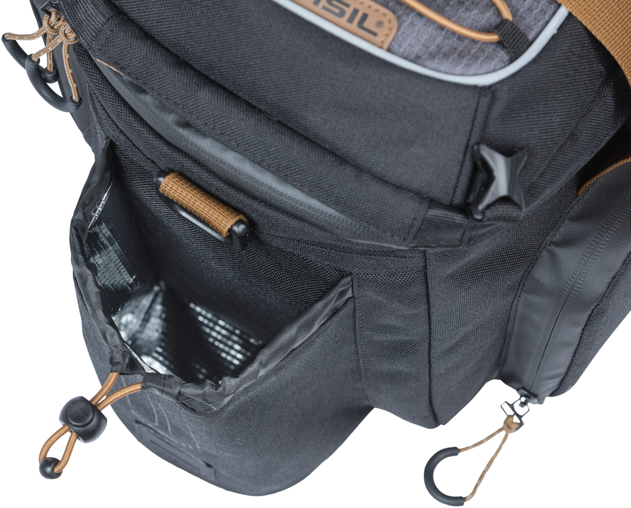 Bagagedragertas Basil Miles XL Pro 9-36 liter 31 x 23 x 20 cm - black slate - Afbeelding 5