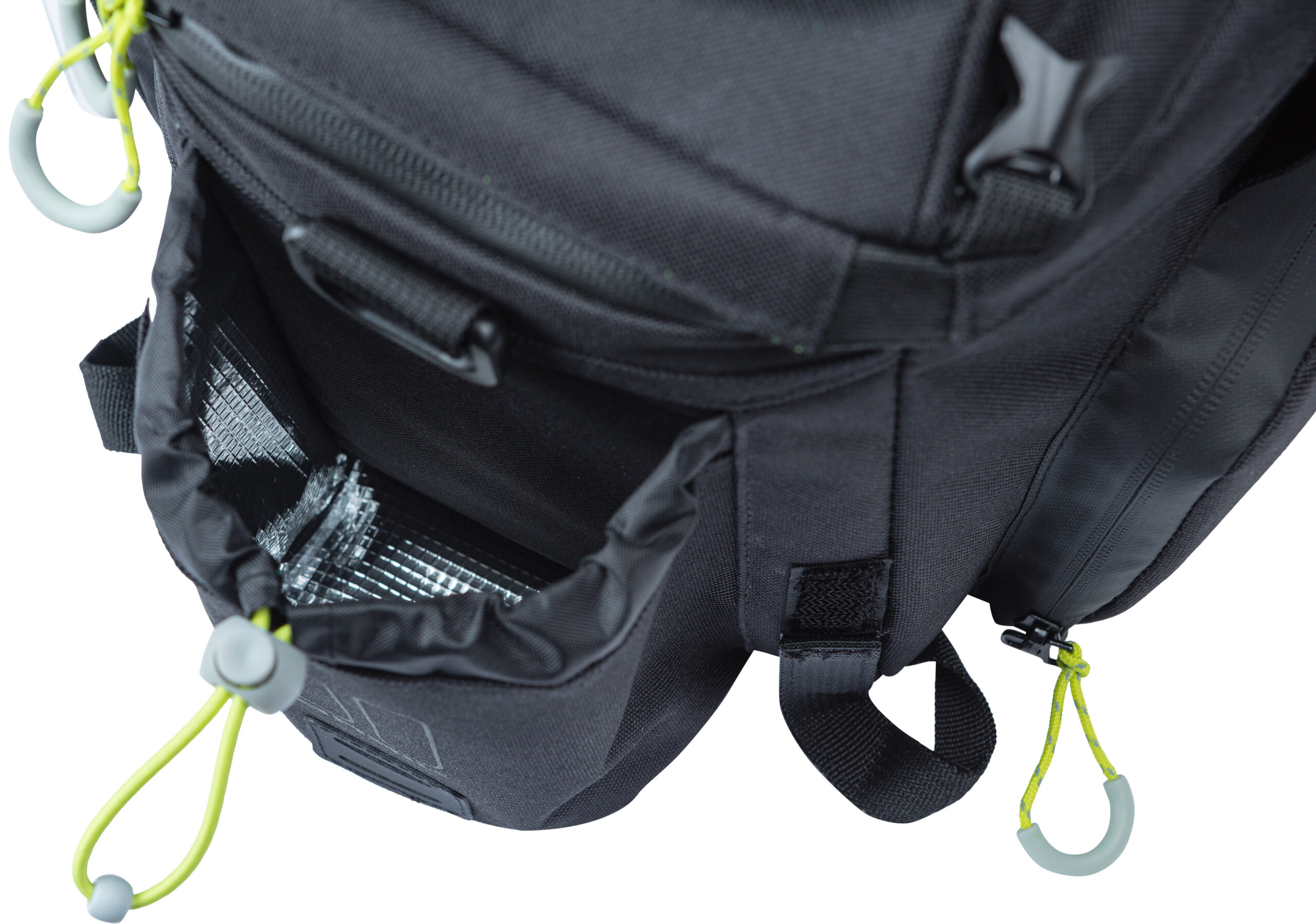 Bagagedragertas Basil Miles XL Pro 9-36 liter - black lime - Afbeelding 8