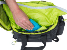 Bagagedragertas Basil Miles XL Pro 9-36 liter - black lime