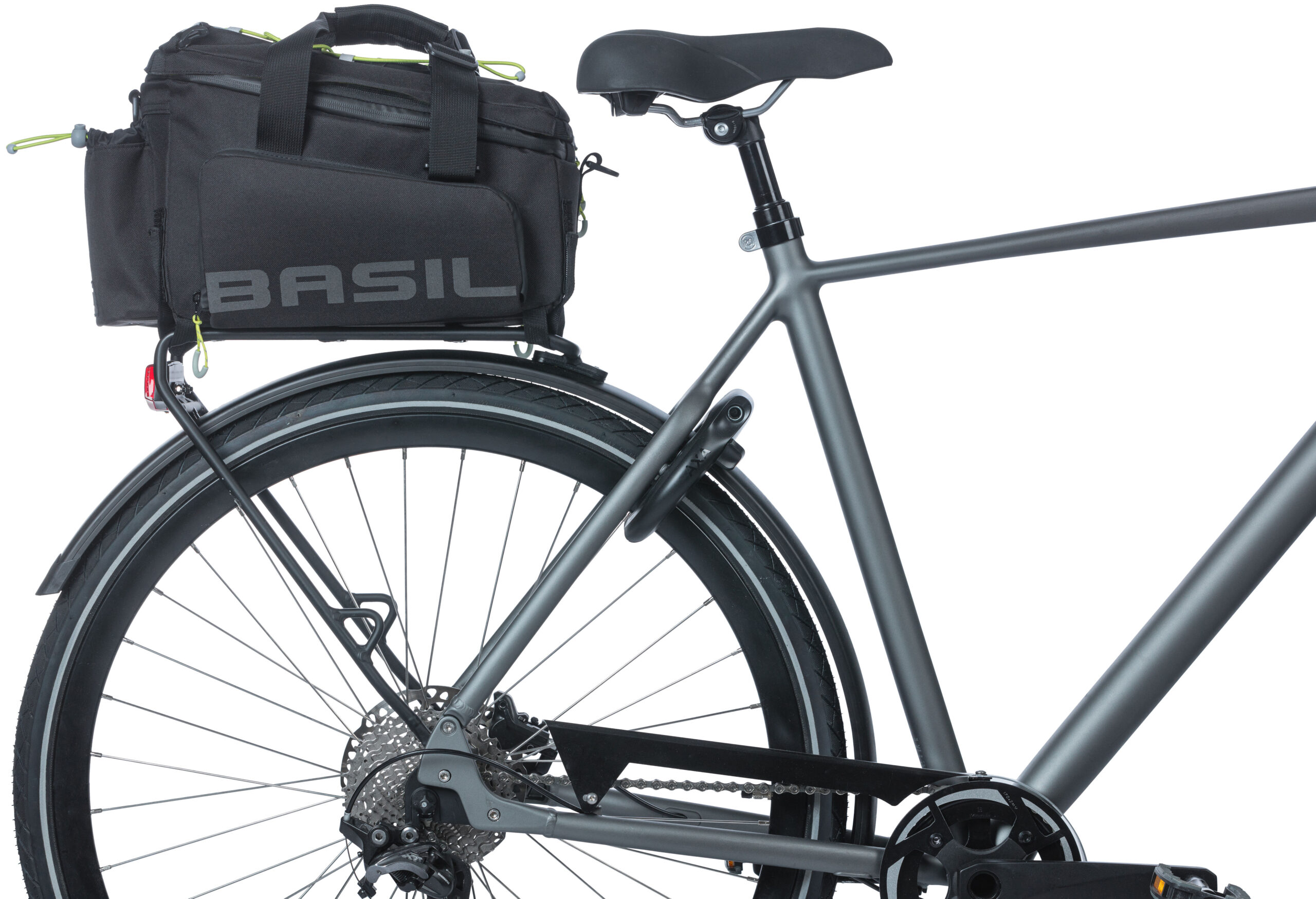 Bagagedragertas Basil Miles XL Pro 9-36 liter - black lime - Afbeelding 3