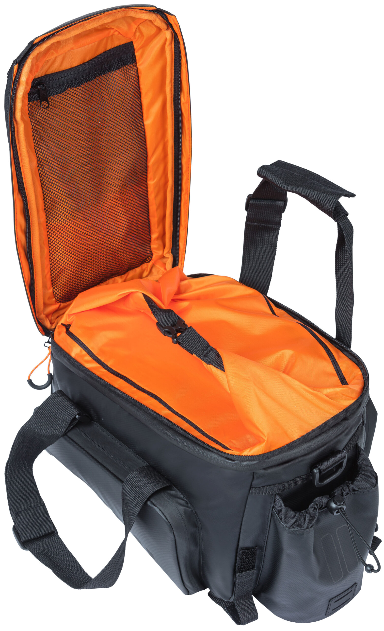 Bagagedragertas Basil Miles Tarpaulin XL Pro 9-36 liter 31 x 23 x 20 cm - black orange - Afbeelding 8