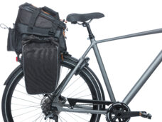 Bagagedragertas Basil Miles Tarpaulin XL Pro 9-36 liter 31 x 23 x 20 cm - black orange