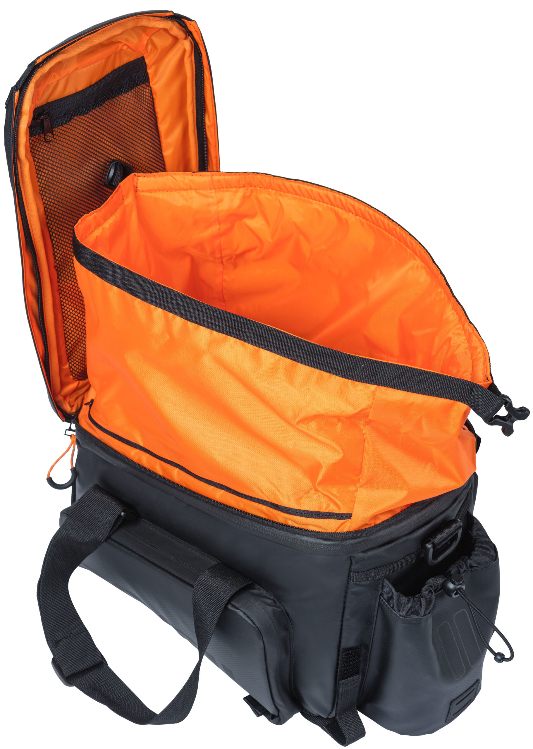 Bagagedragertas Basil Miles Tarpaulin XL Pro 9-36 liter 31 x 23 x 20 cm - black orange - Afbeelding 3