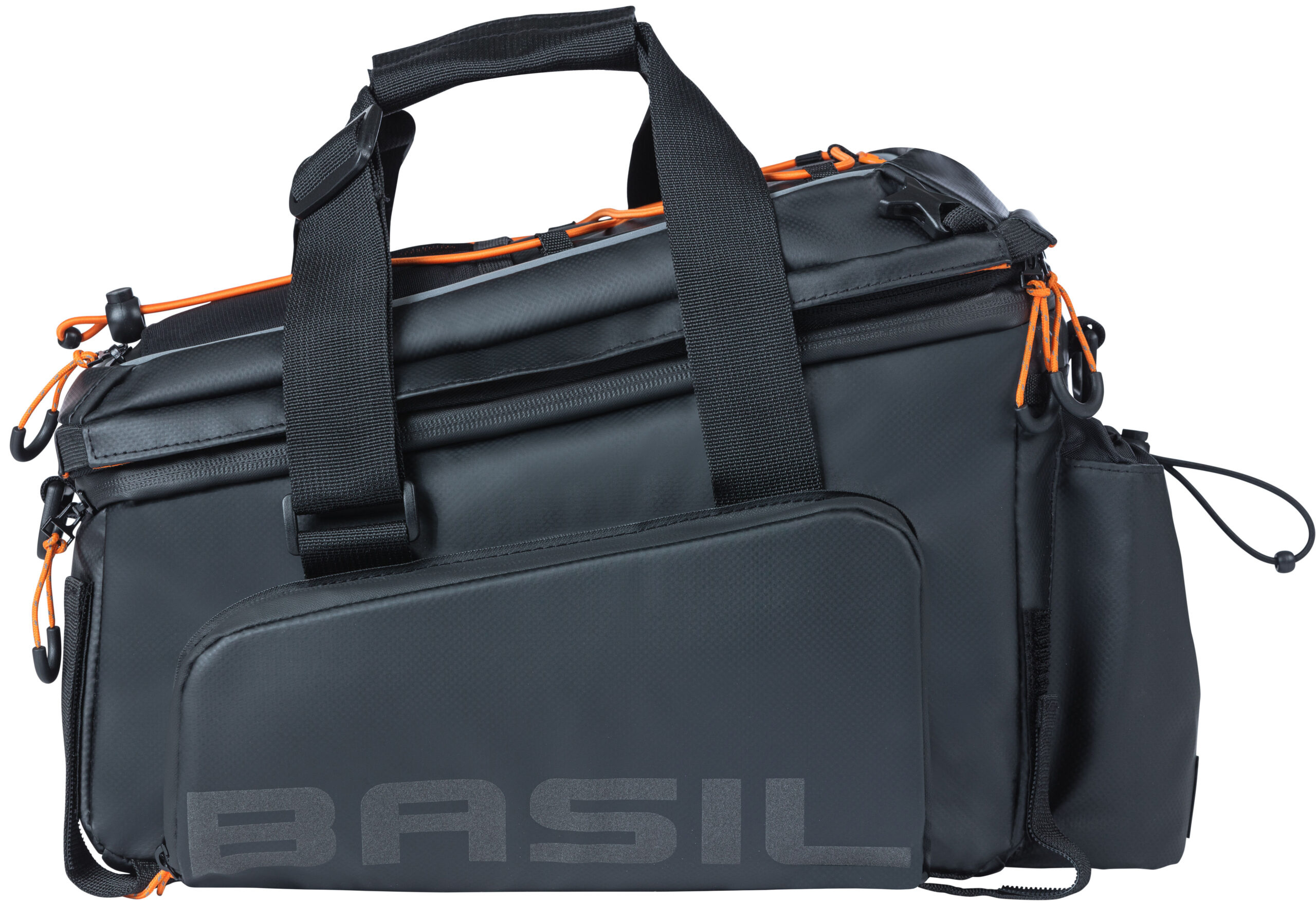 Bagagedragertas Basil Miles Tarpaulin XL Pro 9-36 liter 31 x 23 x 20 cm - black orange - Afbeelding 6