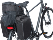 Bagagedragertas Basil Miles Tarpaulin XL Pro MIK 9-36 liter 31 x 23 x 20 cm - black orange