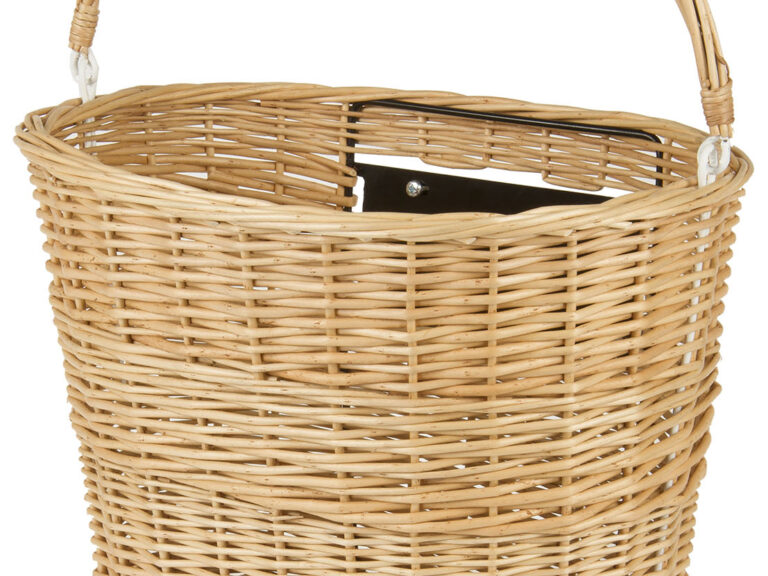 Rieten fietsmand M-Wave Eco - afneembaar