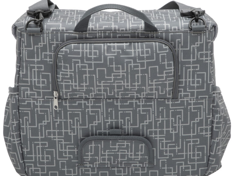 Enkele fietstas New Looxs Mondi Joy Single 18,5 liter 36 x 16 x 32 cm - ivy grey