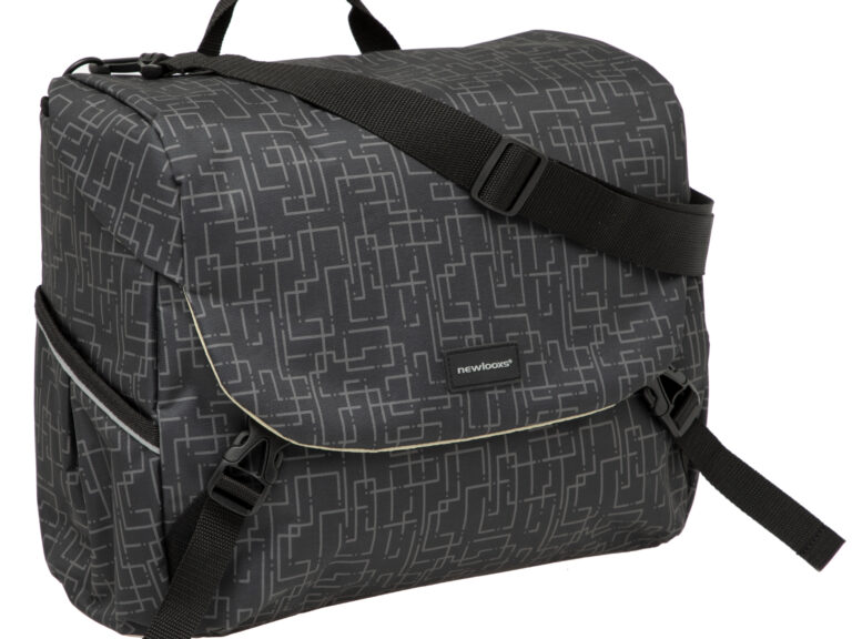 Enkele fietstas New Looxs Mondi Joy Single 18,5 liter 36 x 16 x 32 cm - ivy black