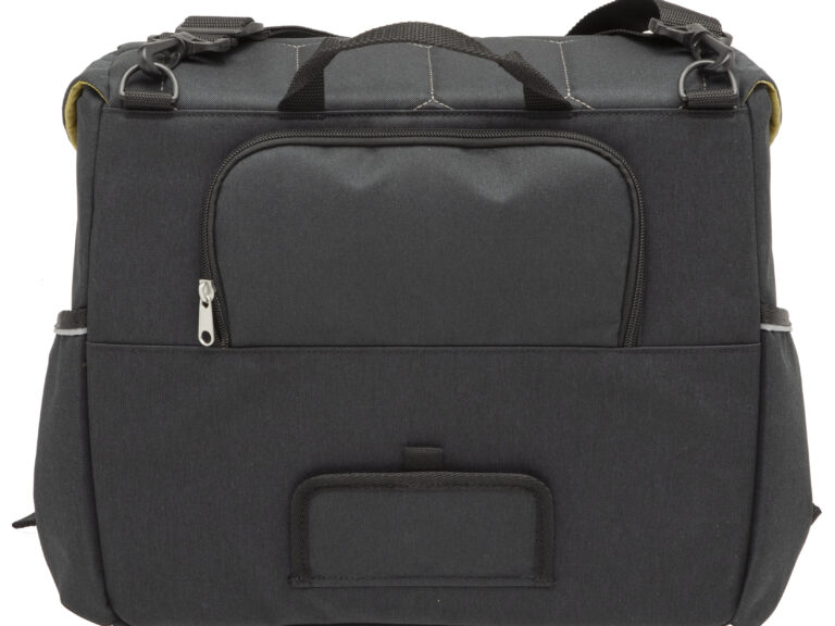 Enkele fietstas New Looxs Mondi Joy Single 18,5 liter 36 x 16 x 32 cm - quilted black