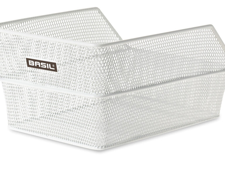 Fietsmand Basil Cento S 36 x 26 x 18 cm - wit