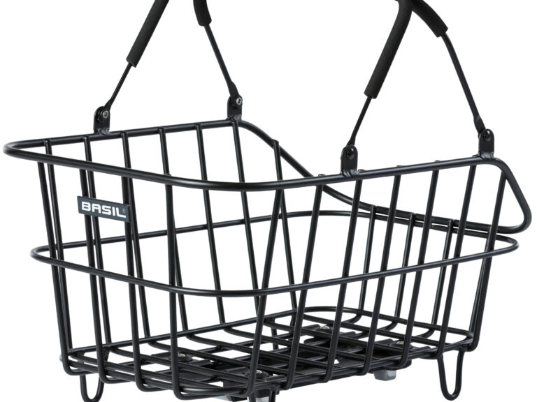 Fietsmand Basil Cento Alu MIK 46 x 34 x 26 cm - mat zwart