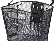 Fietsmand Basil Bold Front KF 28 x 34 x 27 cm - zwart