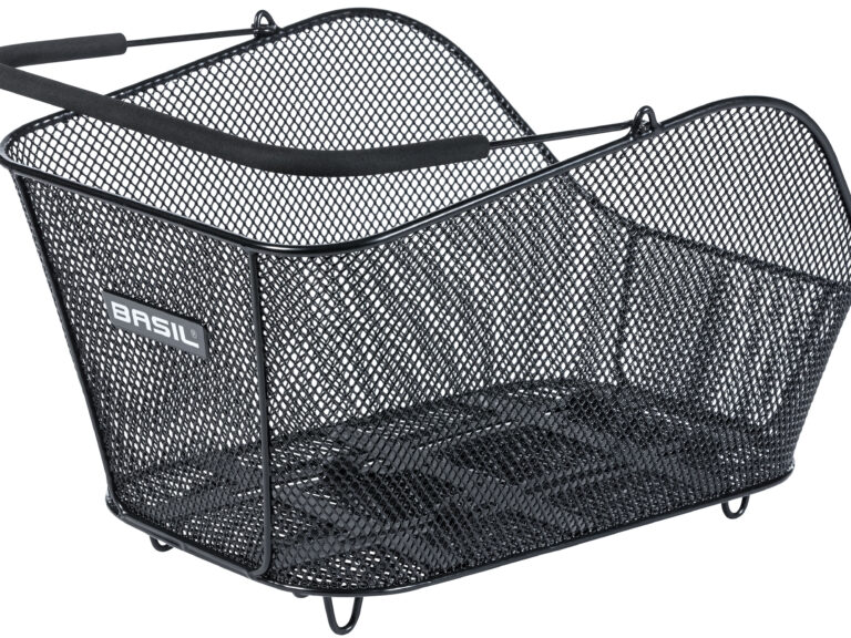 Fietsmand Basil Icon M MIK 40 x 33 x 25 cm - zwart