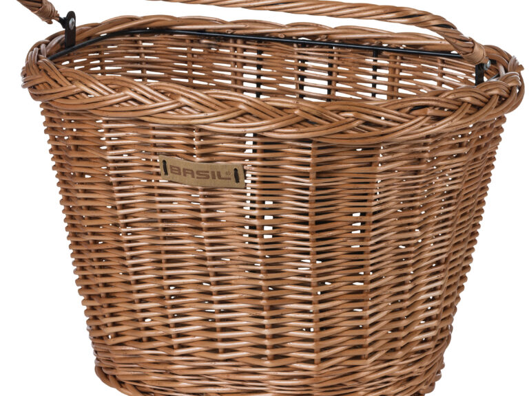 Fietsmand Basil Bremen Wicker KF 39 x 29 x 29 cm - naturel