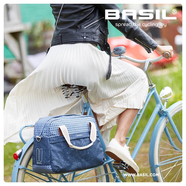 Fietstas Basil Bohème Carry All Bag 18 liter 44 x 17 x 31 cm - zwart - Afbeelding 2