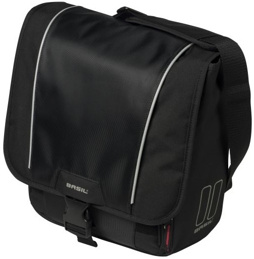 Fietsschoudertas Basil Sport Design Commuter Bag 18 liter 31 x 18 x 31 cm - zwart