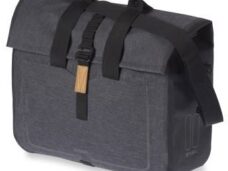 Enkele fietstas Basil Urban Dry Business Bag 20 liter 37 x 15 x 38 cm - donkergrijs