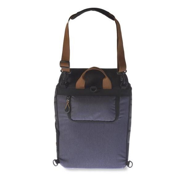 Fietsschoudertas Basil Miles Daypack 16 liter 33 x 17 x 41 cm - zwart/grijs