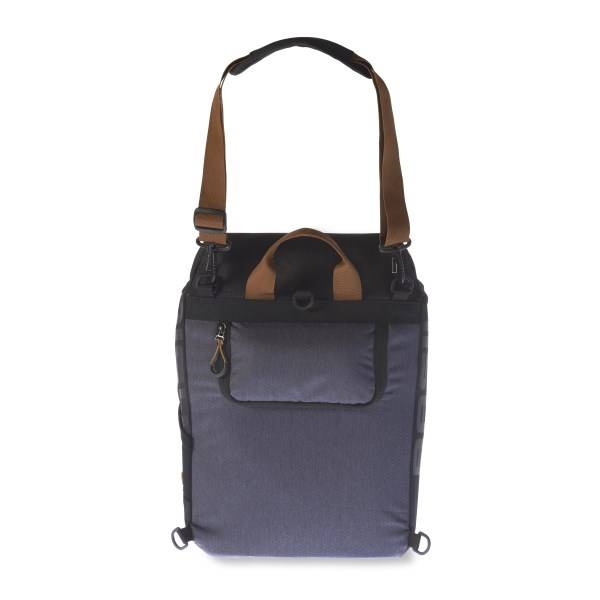 Fietsschoudertas Basil Miles Daypack 16 liter 33 x 17 x 41 cm - zwart/grijs