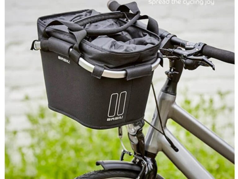 Fietsmand Basil Classic Carry All Front 15 liter 28 x 37 x 25 cm - zwart