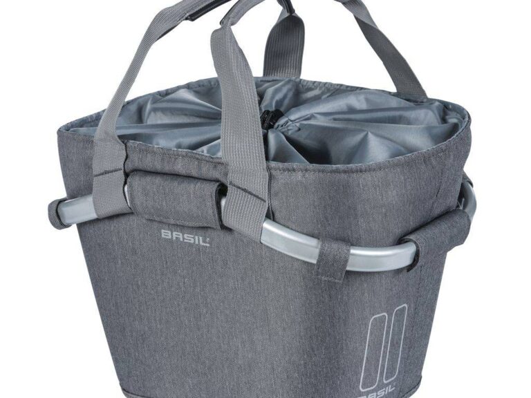 Fietsmand Basil 2day Carry All 15 liter 28 x 37 x 25 cm - grijs