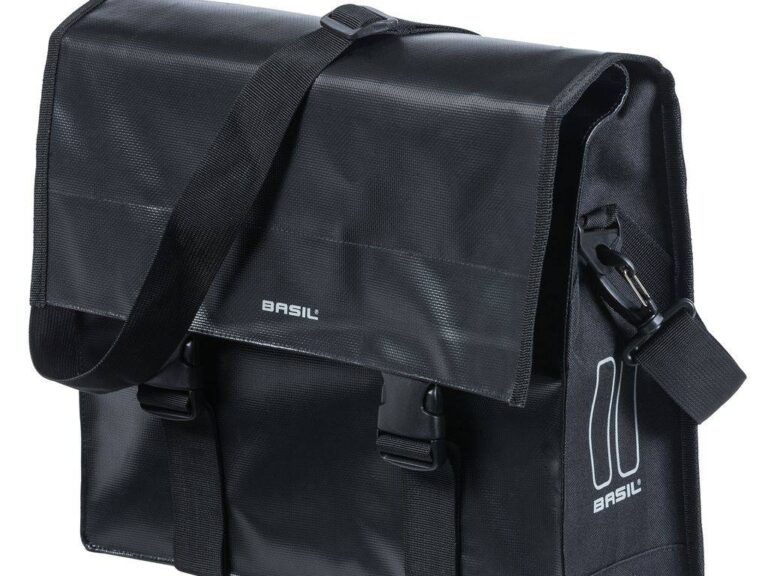Fietsschoudertas Basil Urban Load Messenger Bag 15-17 liter 38 x 11 x 43 cm - zwart