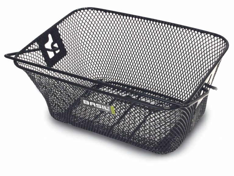 Kinderfietsmand Basil Tigre 22 x 31 x14 cm - zwart