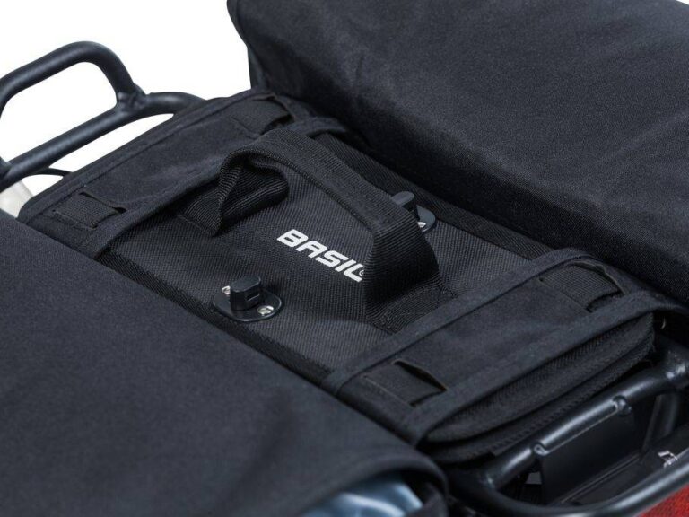 Basil DBS Detachable Bag System - afneembare bevestigingsplaten - zwart