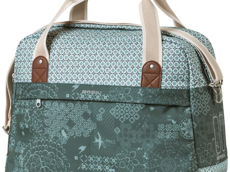 Fietstas Basil Bohème Carry All 18 liter 44 x 17 x 31 cm - groen