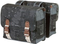 Dubbele fietstas Basil Bohème Carry All - 35 liter - zwart