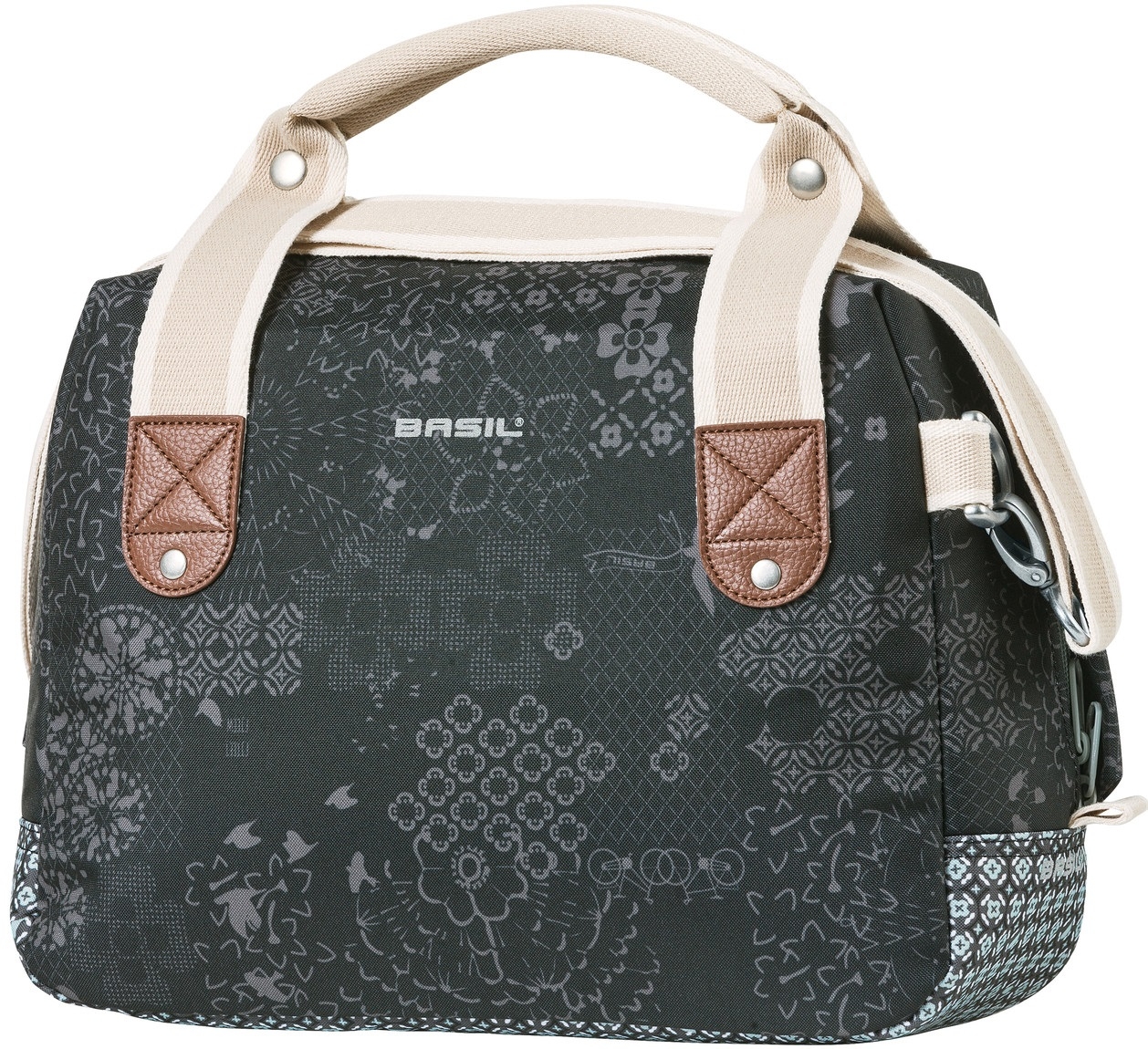Stuurtas Basil Bohème City Bag 8 liter 32 x 12 x 23 cm - zwart - Afbeelding 2