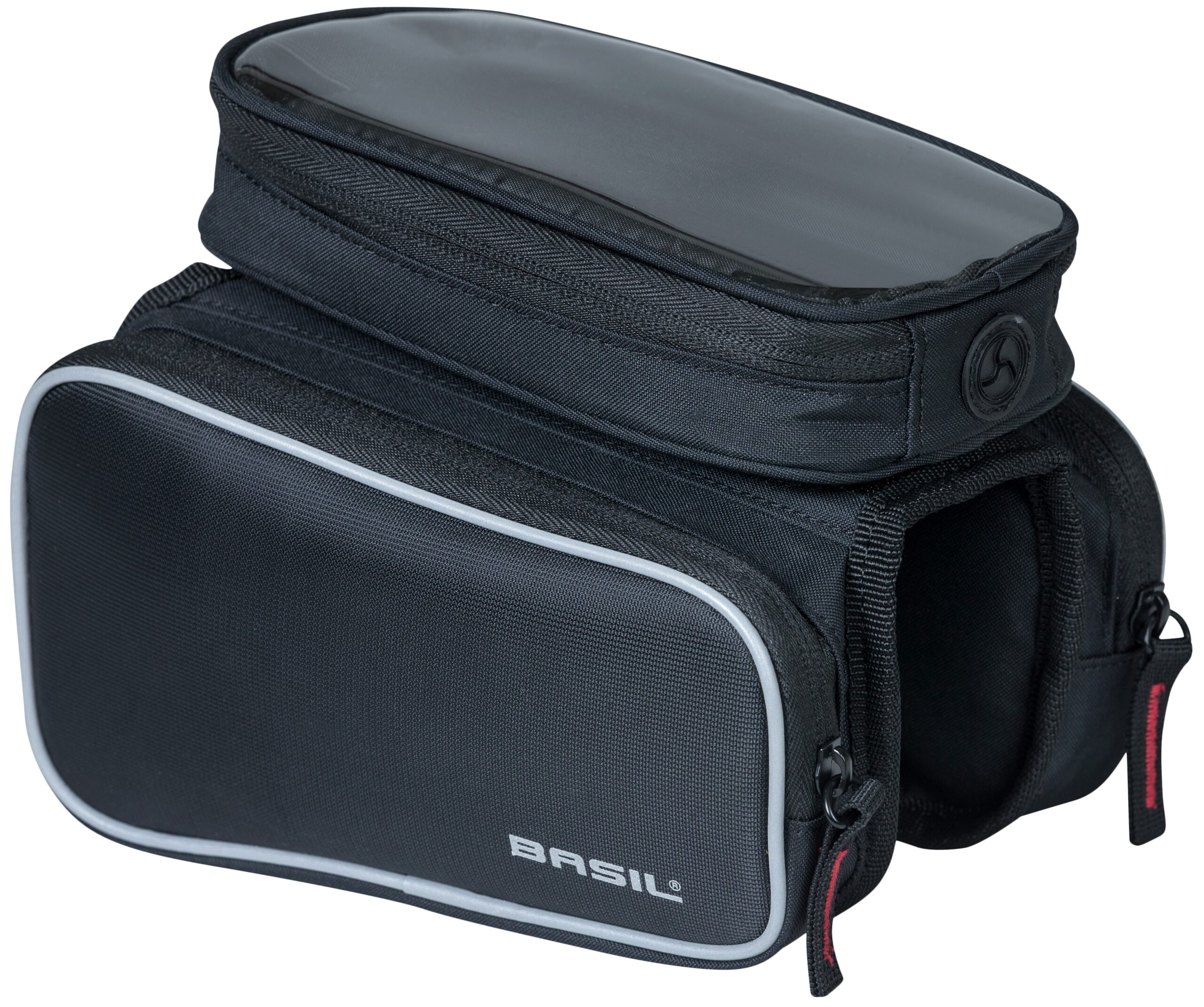 Frametas Basil Top Tube Sport Design Double 1,5 liter 20 x 13 x 17 cm - zwart - Afbeelding 4