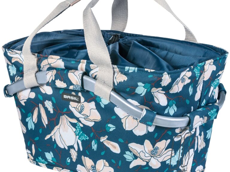 Fietsmand Basil Magnolia Carry All Rear 22 liter 50 x 28 x 26 cm - teal blue