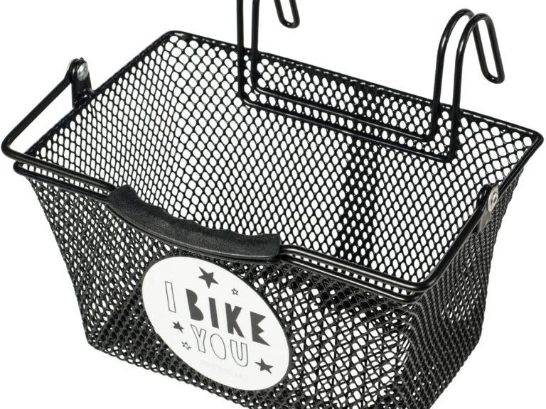 Fietsmand Basil Tivoli Kids met stuurbevestiging 26 x 24 x 17 cm - zwart